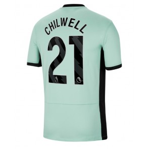 Chelsea Ben Chilwell #21 Tredje trøje 2023-24 Kort ærmer